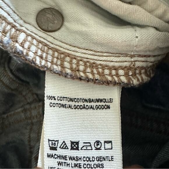 Free People Zip it Up Denim Mini Skirt - Picture 4 of 7